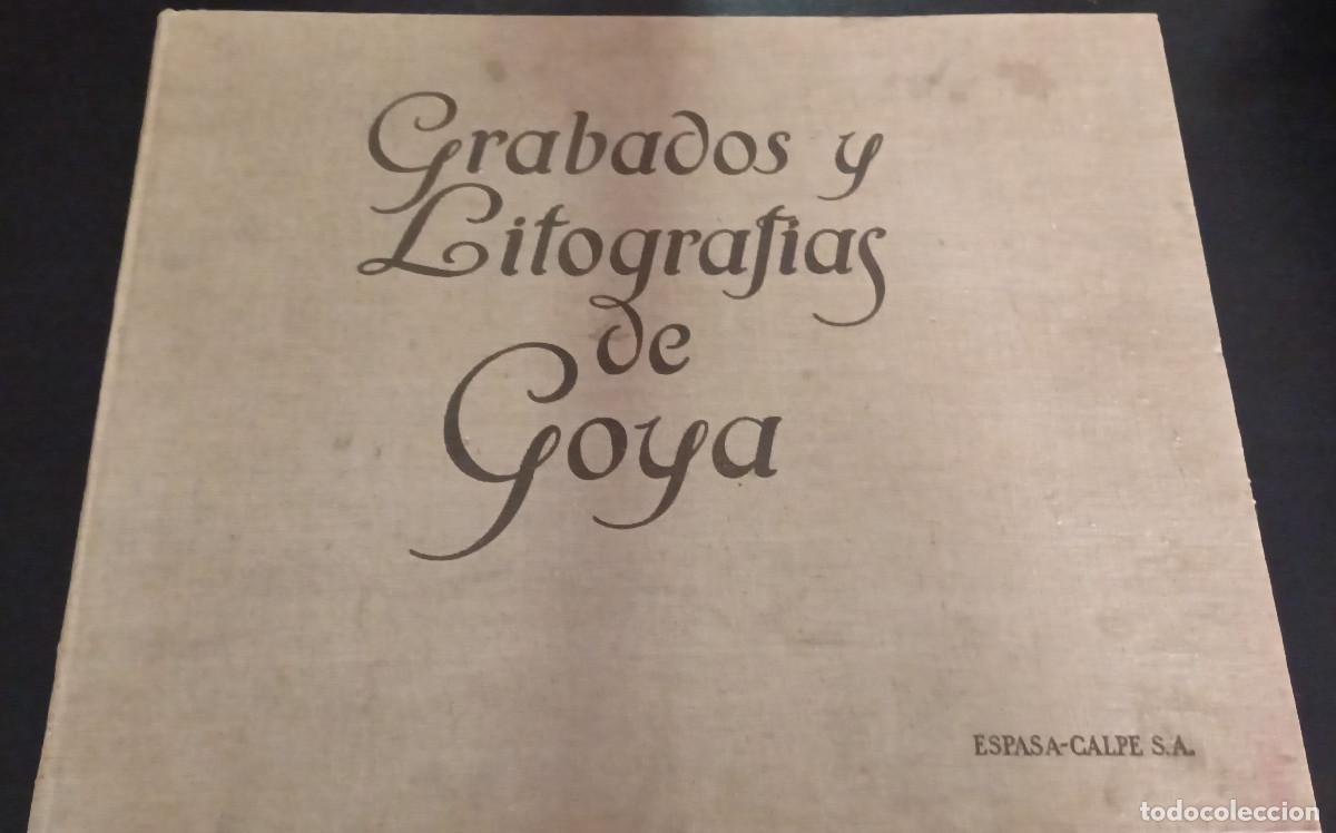 Libros de segunda mano: Libro Litografias de Goya - Foto 1