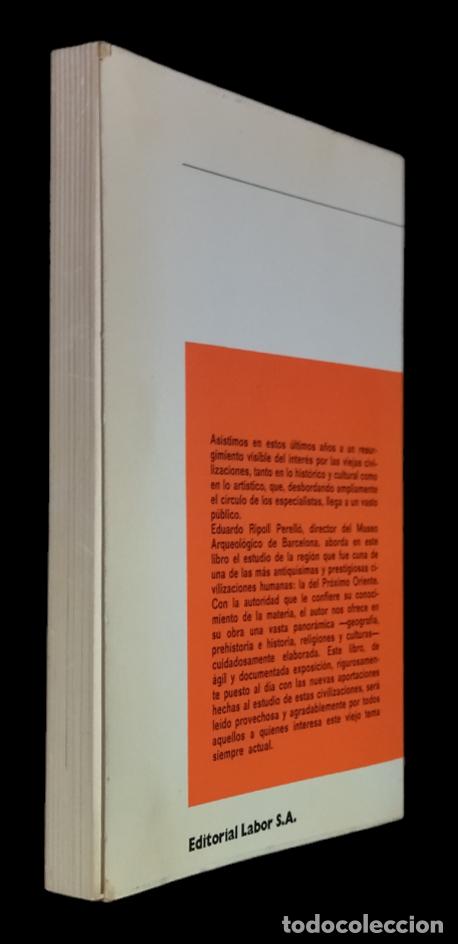 Libros de segunda mano: PREHISTORIA E HISTORIA DEL PR&Oacute;XIMO ORIENTE / EDUARDO RIPOLL PERELL&Oacute;. - Foto 2