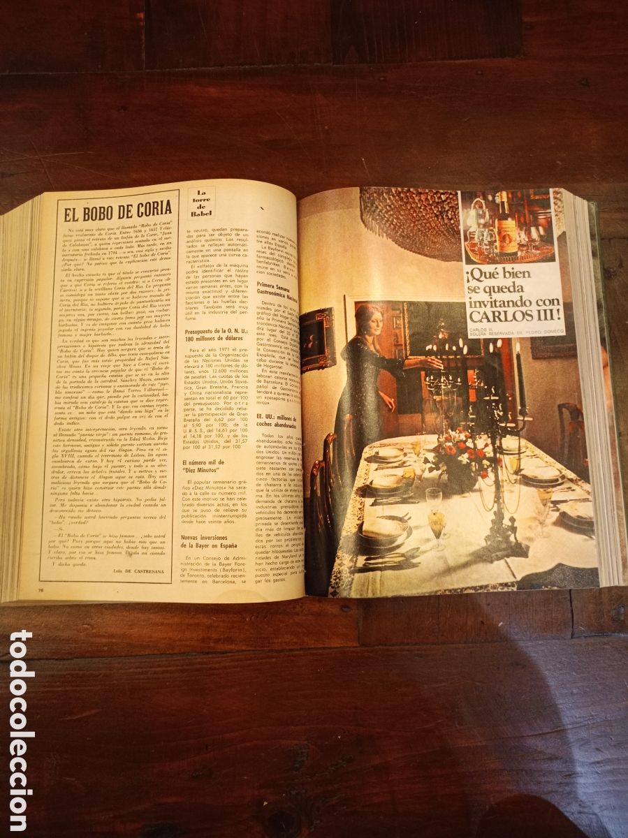 Libros de segunda mano: BLANCO Y NEGRO 1970 - Foto 7