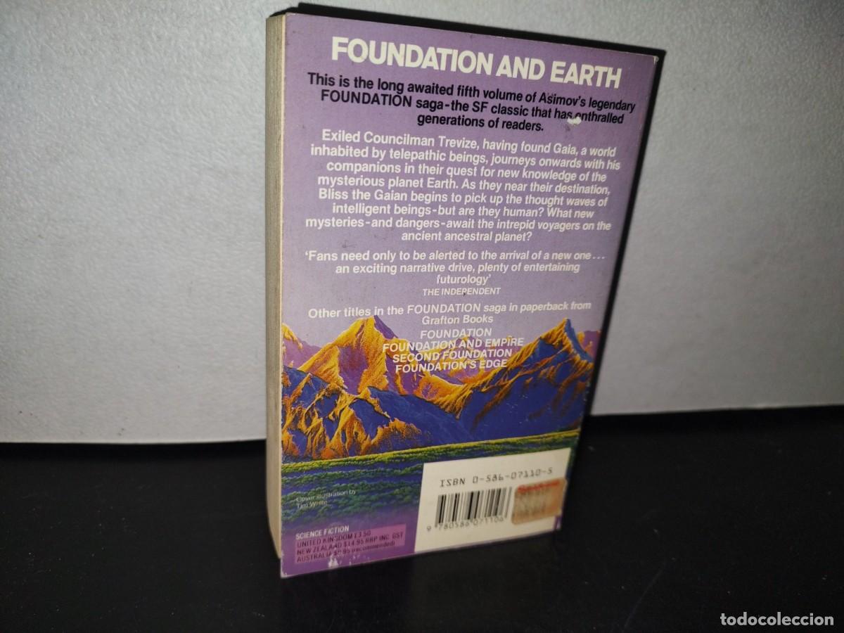 Libros de segunda mano: 97- Foundation And Earth - Isaac Asimov - 1987 - Foto 3