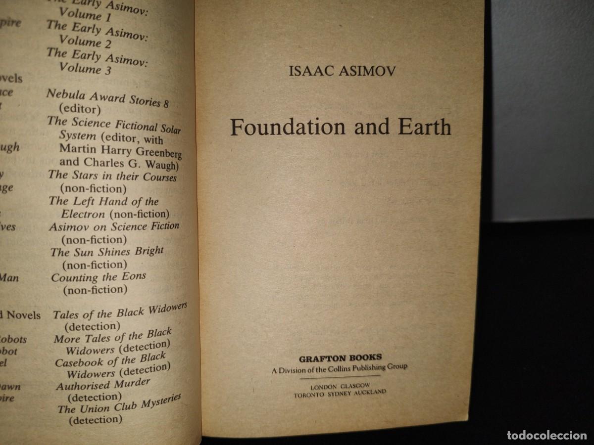 Libros de segunda mano: 97- Foundation And Earth - Isaac Asimov - 1987 - Foto 4