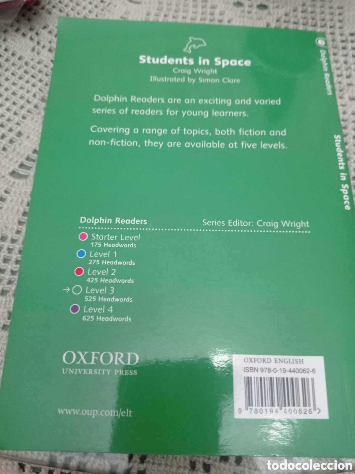 Libros de segunda mano: 2 LIBROS,STUDENTS IN SPACE Y SPACE ADVENTURE(EDICI&Oacute;N INGL&Eacute;S) - Foto 2