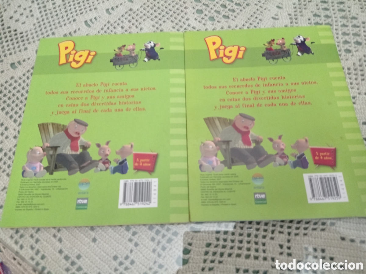 Libros de segunda mano: PIGI,2 LIBROS,ENSE&Ntilde;ANZAS PARA NI&Ntilde;OS,EDICIONES SM - Foto 4
