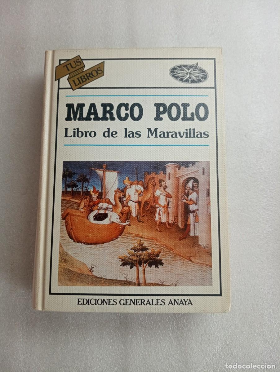 Libros de segunda mano: TUS LIBROS ANAYA MARCO POLO LIBRO DE LAS MARAVILLAS - Foto 1