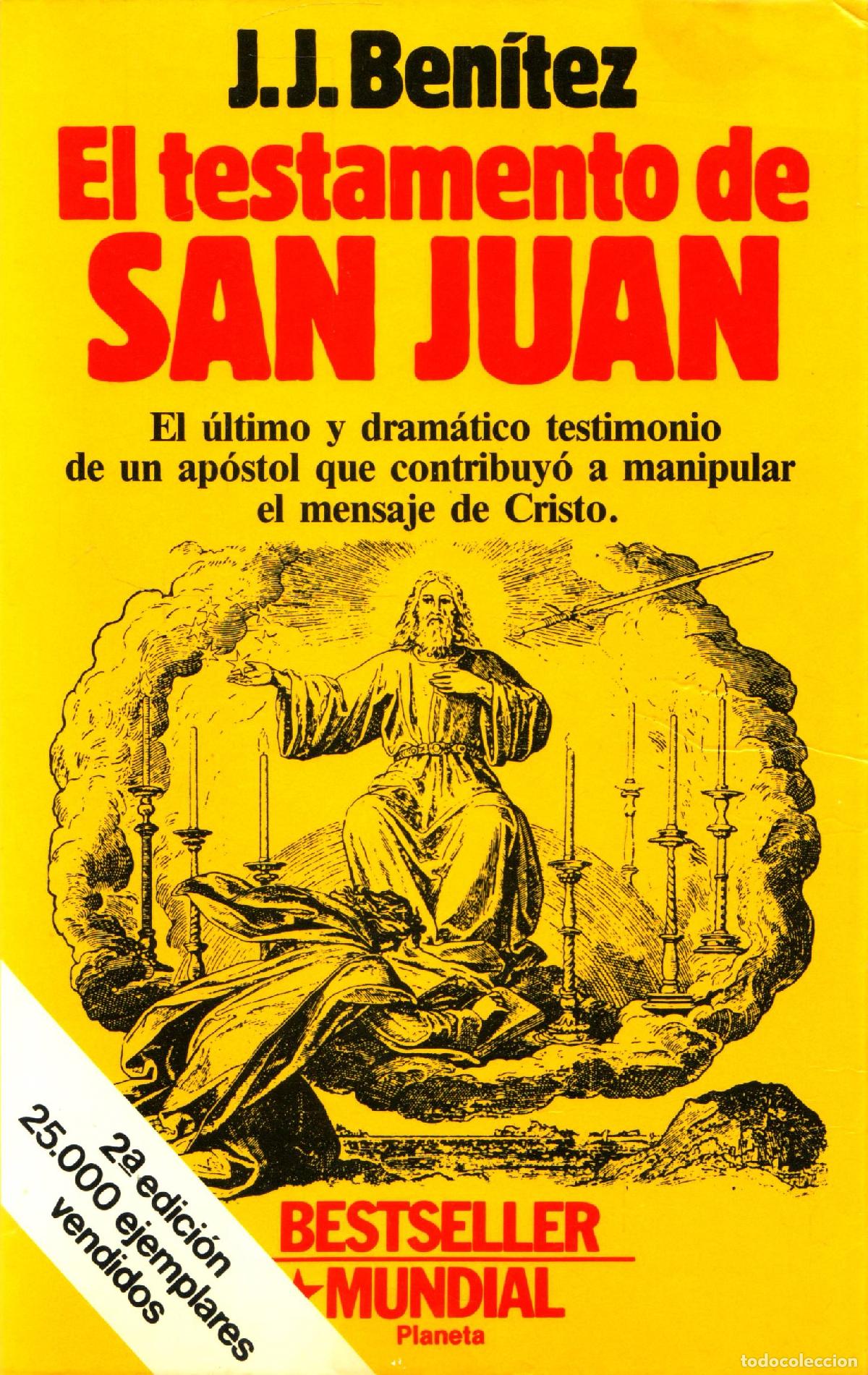 Libros de segunda mano: El testamento de San Juan - Benitez, J. J. - Foto 1