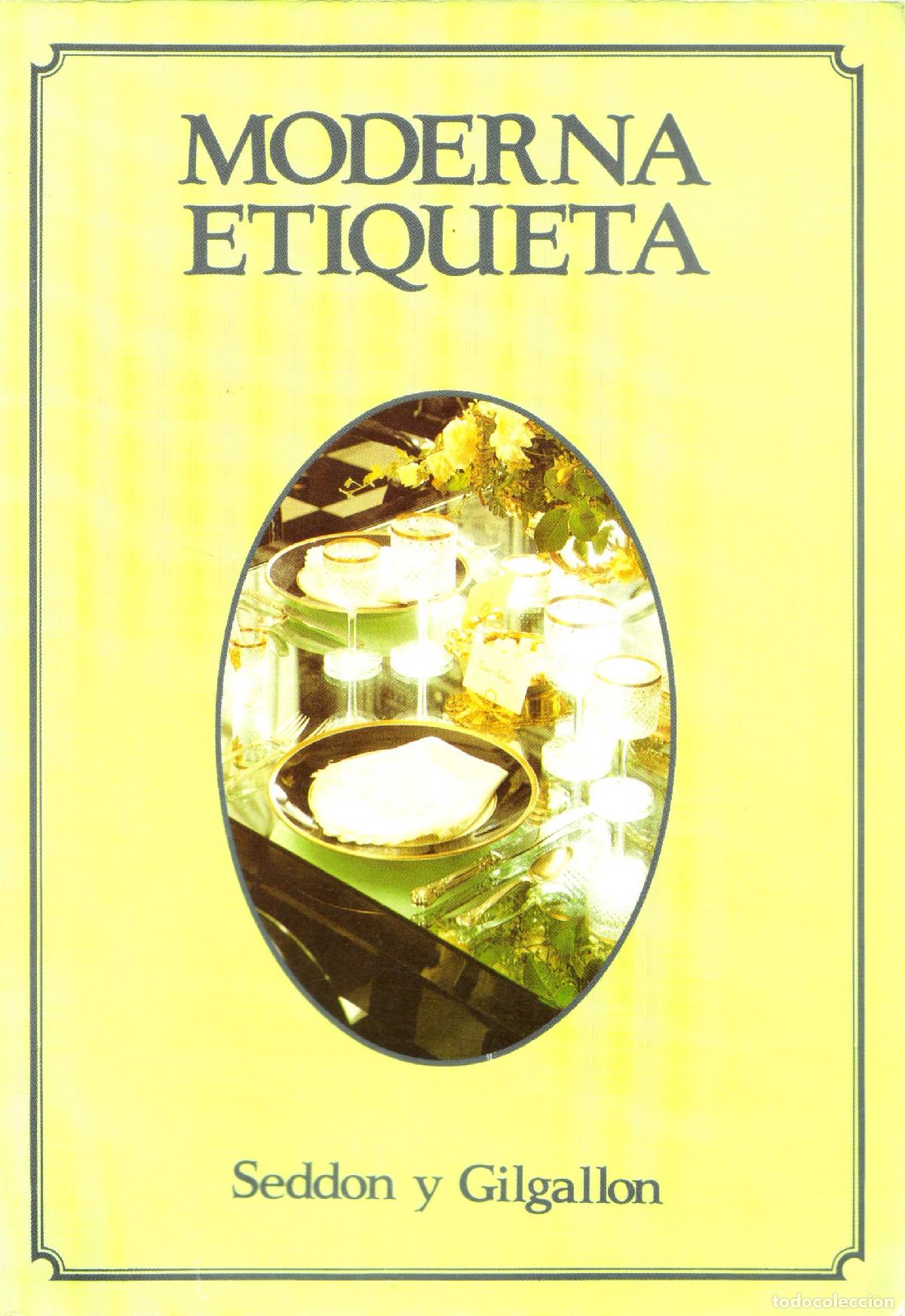 Libros de segunda mano: Moderna etiqueta - Gilgallon, Barbara - Foto 1