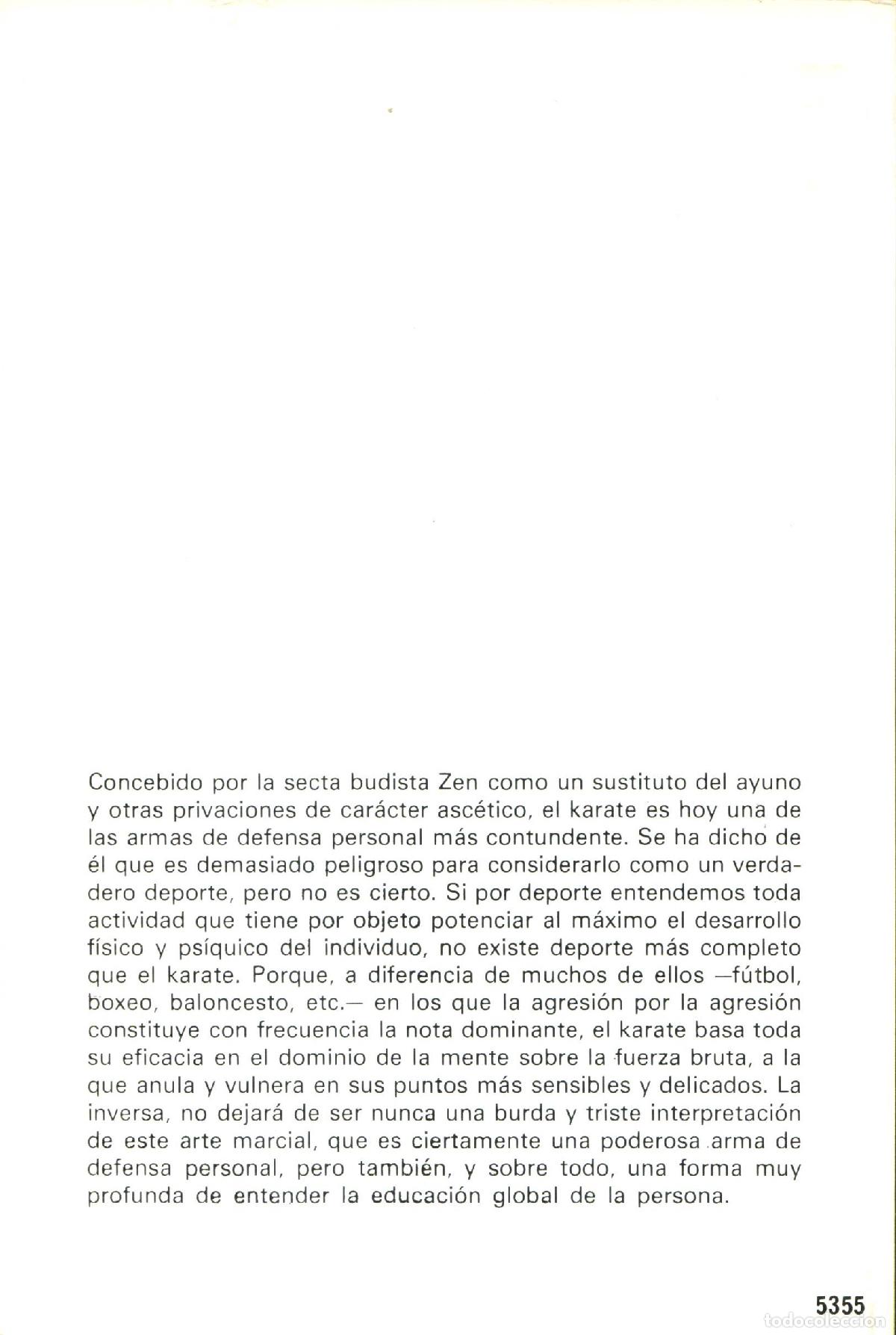 Libros de segunda mano: El karate - Barioli, Cesar - Foto 3