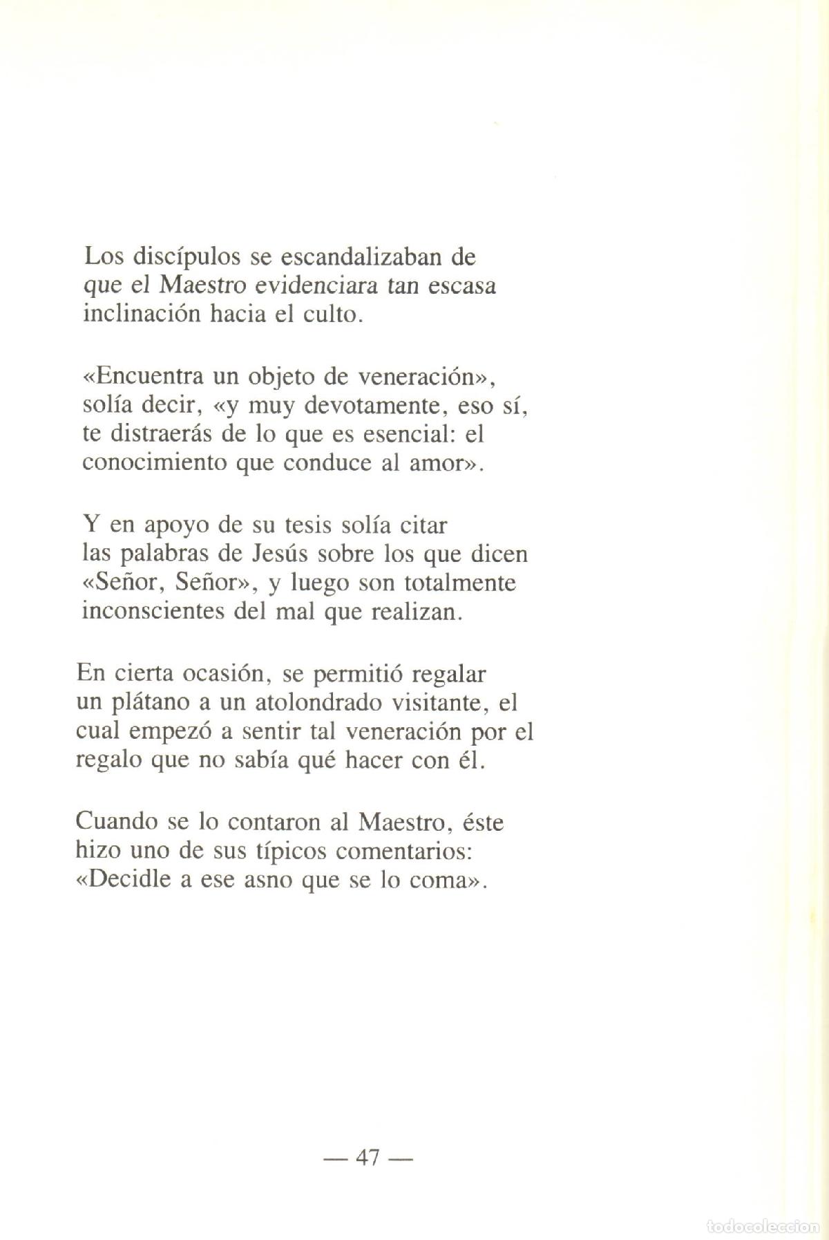 Libros de segunda mano: Un minuto para el absurdo - de Mello, Anthony - Foto 3