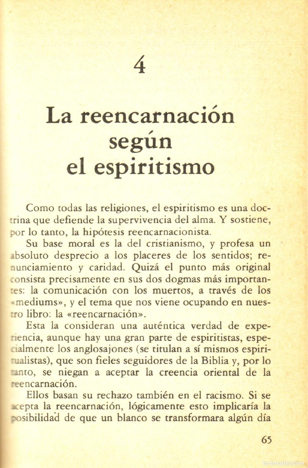 Libros de segunda mano: Teoria y practica de la reencarnacion - Foto 3