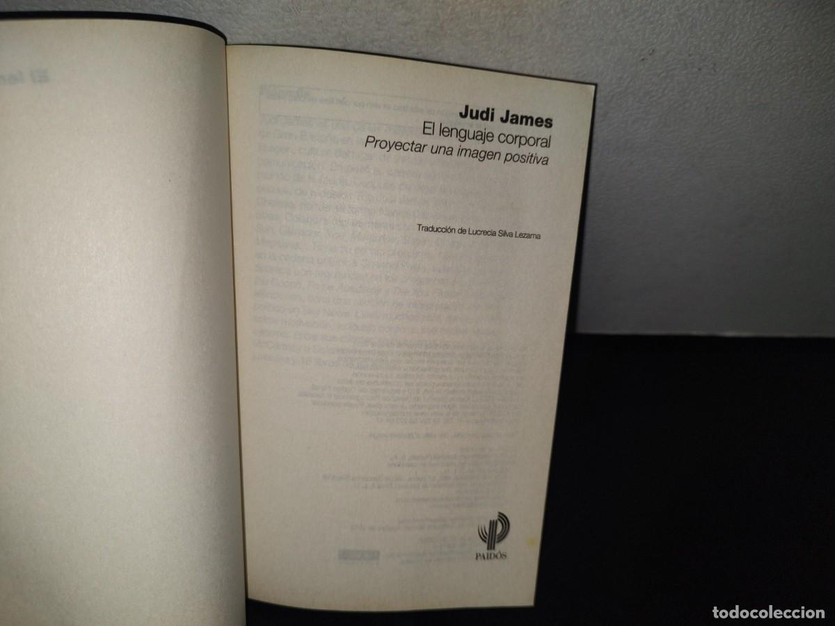 Libros de segunda mano: 97- EL LENGUAJE CORPORAL - JUDI JAMES - Foto 3