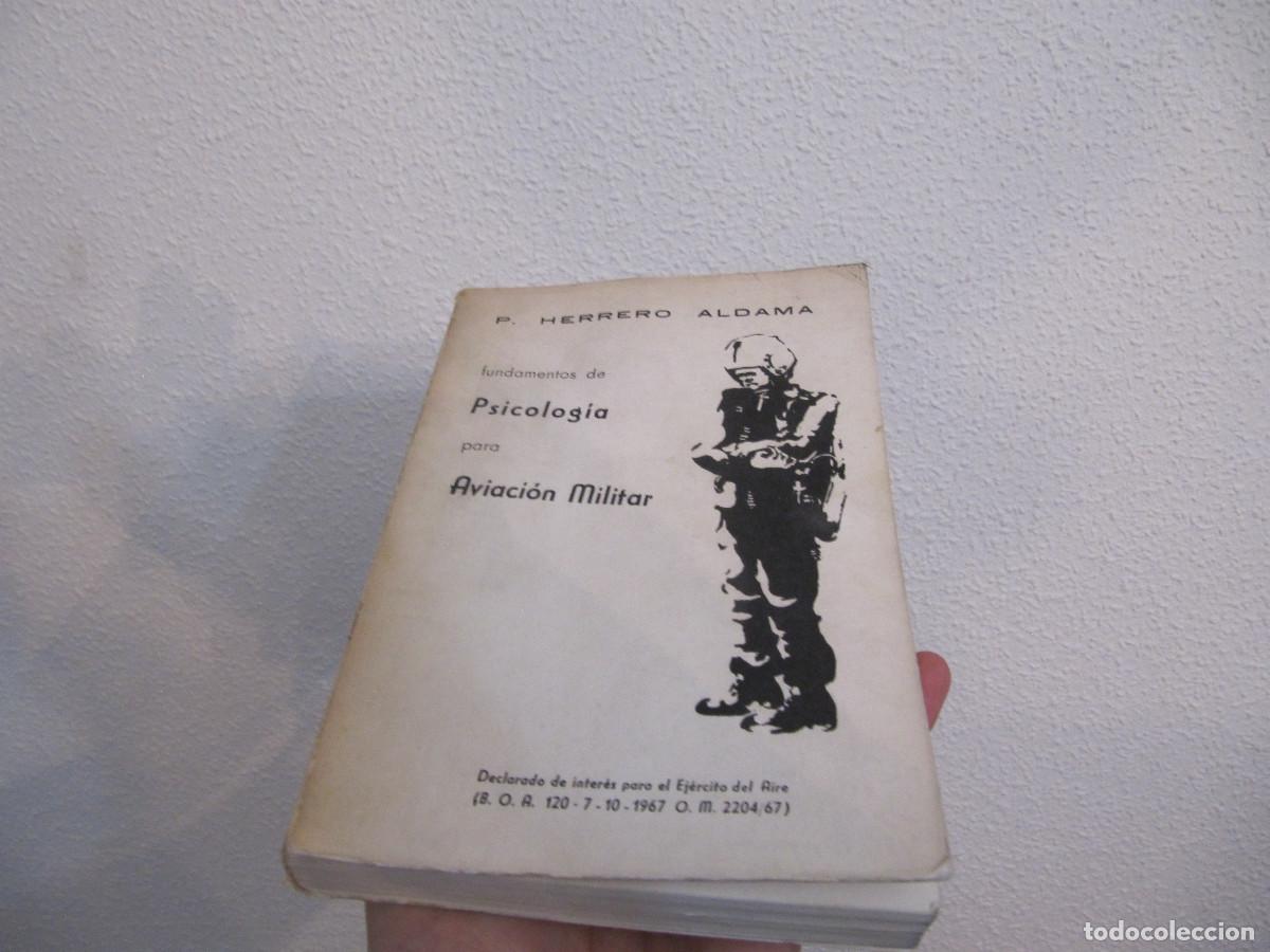 Libros de segunda mano: Fundamentos de psicolog&iacute;a para aviaci&oacute;n militar