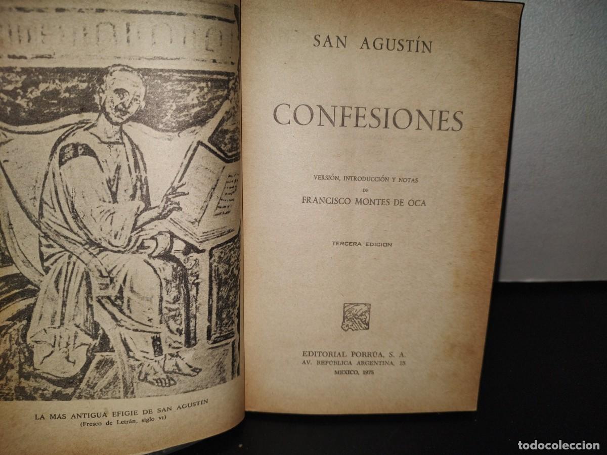 Libros de segunda mano: 97- SAN AGUST&Iacute;N - CONFESIONES - Foto 4