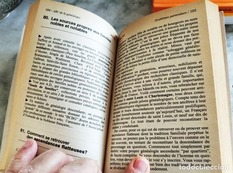 Libros de segunda mano: LIBRO LA G&Eacute;N&Eacute;ALOGIE FACILE - 1992 - ED. MARABAUT - EN FRANC&Eacute;S - Foto 2
