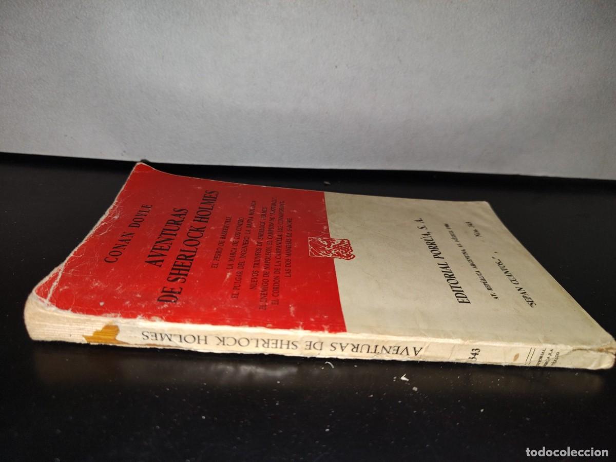 Libros de segunda mano: 98- AVENTURAS DE SHERLOCK HOLMES - CONAN DOYLE - Foto 3