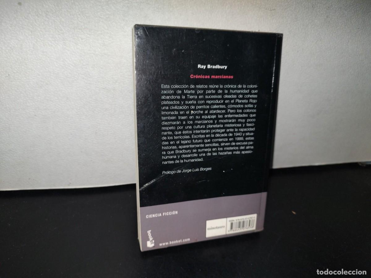 Libros de segunda mano: 98- CR&Oacute;NICAS MARCIANAS - RAY BRADBURY - Foto 3