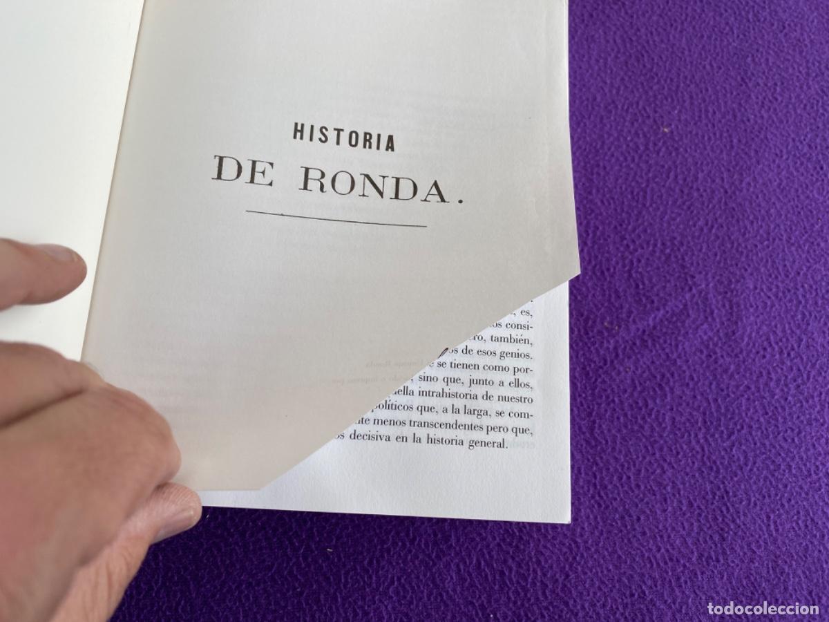 Libros de segunda mano: Historia de Ronda.- Moreti, Juan Jos&eacute; - Foto 3