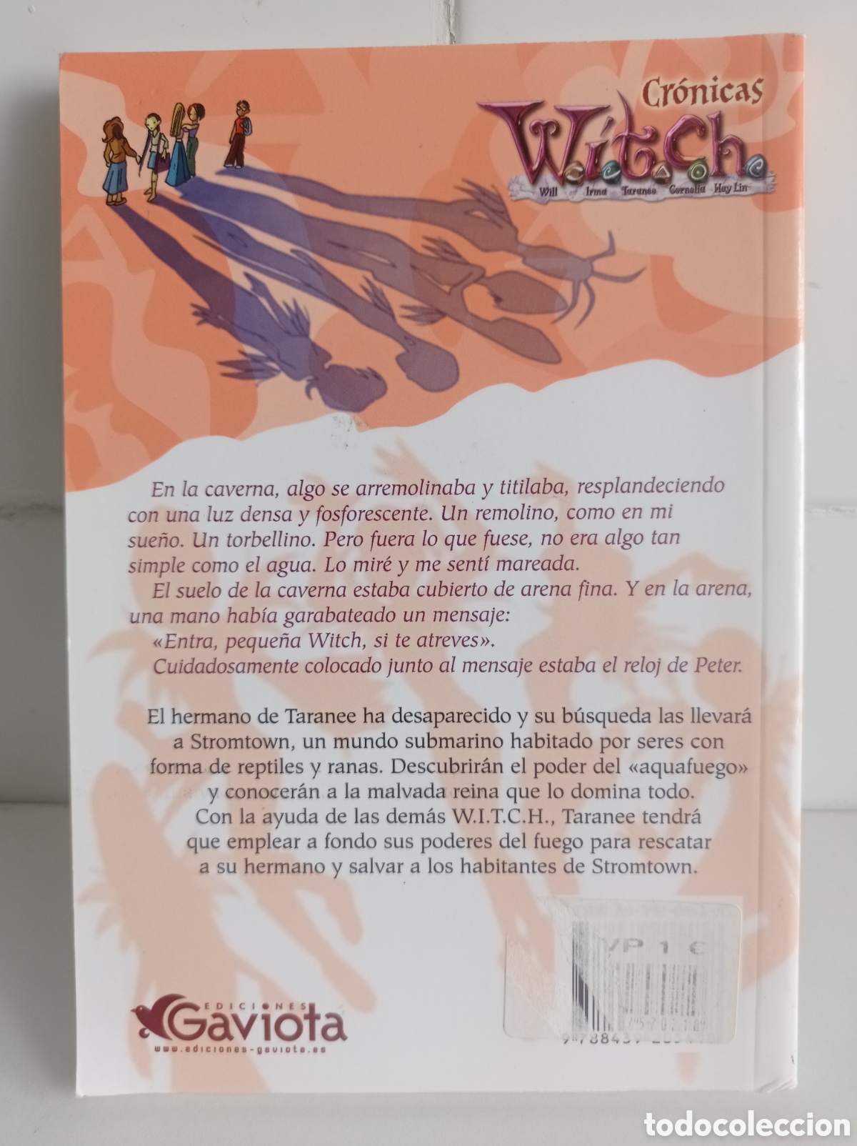 Libros de segunda mano: CRONICAS WITCH, LA ISLA DEL CORAZON PARTIDO, ESTADO EXCELENTE - Foto 2