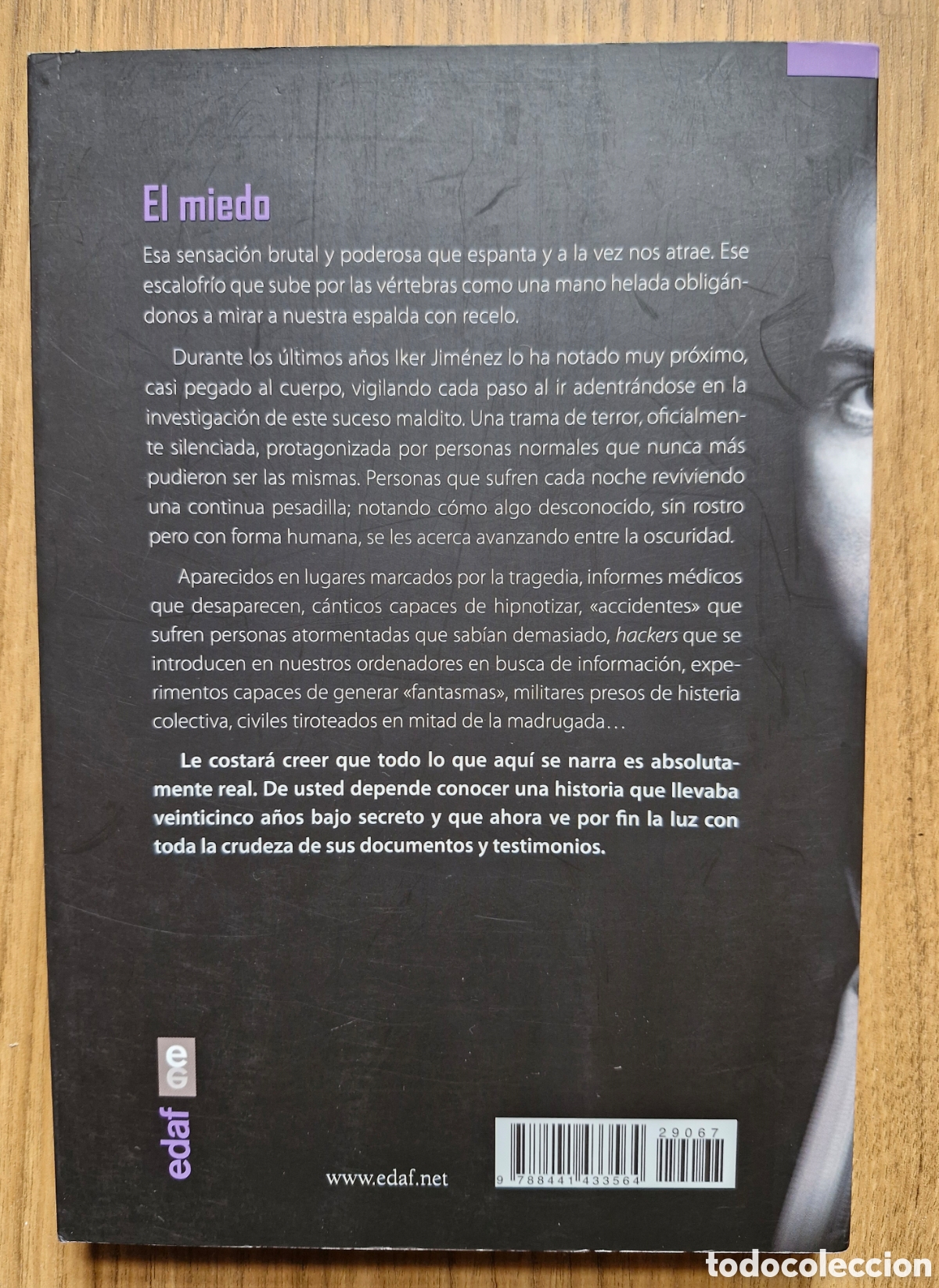 Libros de segunda mano: LA NOCHE DEL MIEDO - Iker Jim&eacute;nez - Foto 2