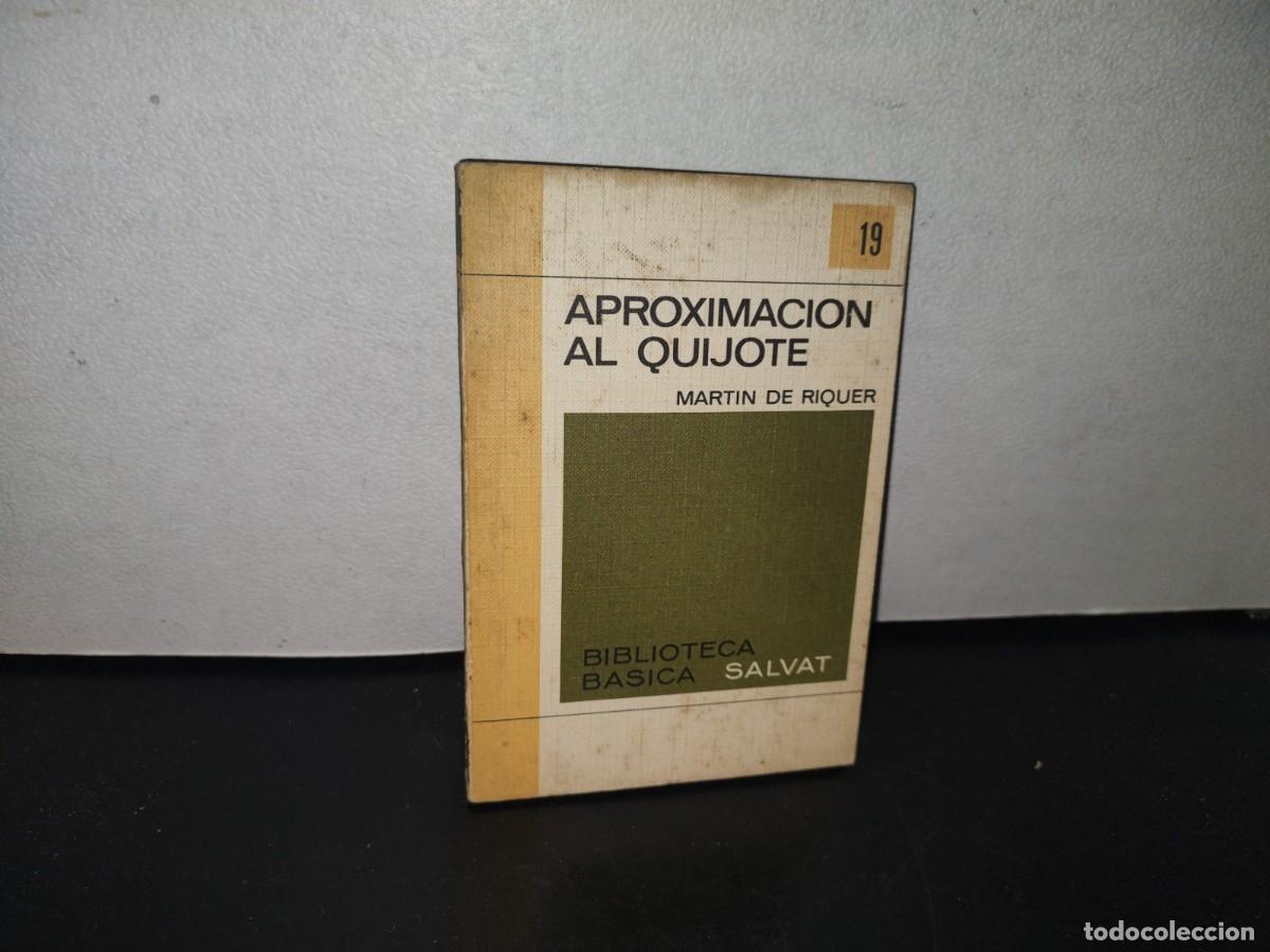 Libros de segunda mano: 98- APROXIMACI&Oacute;N AL QUIJOTE - MARTIN DE RIQUER - Foto 1