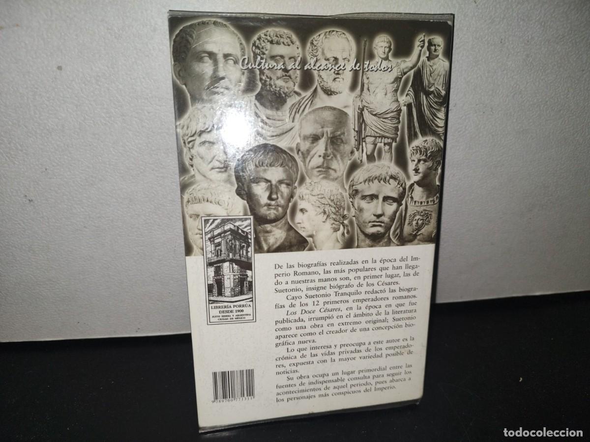 Libros de segunda mano: 98- LOS DOCE C&Eacute;SARES - SUETONIO - EDITORIAL PORR&Uacute;A - Foto 3
