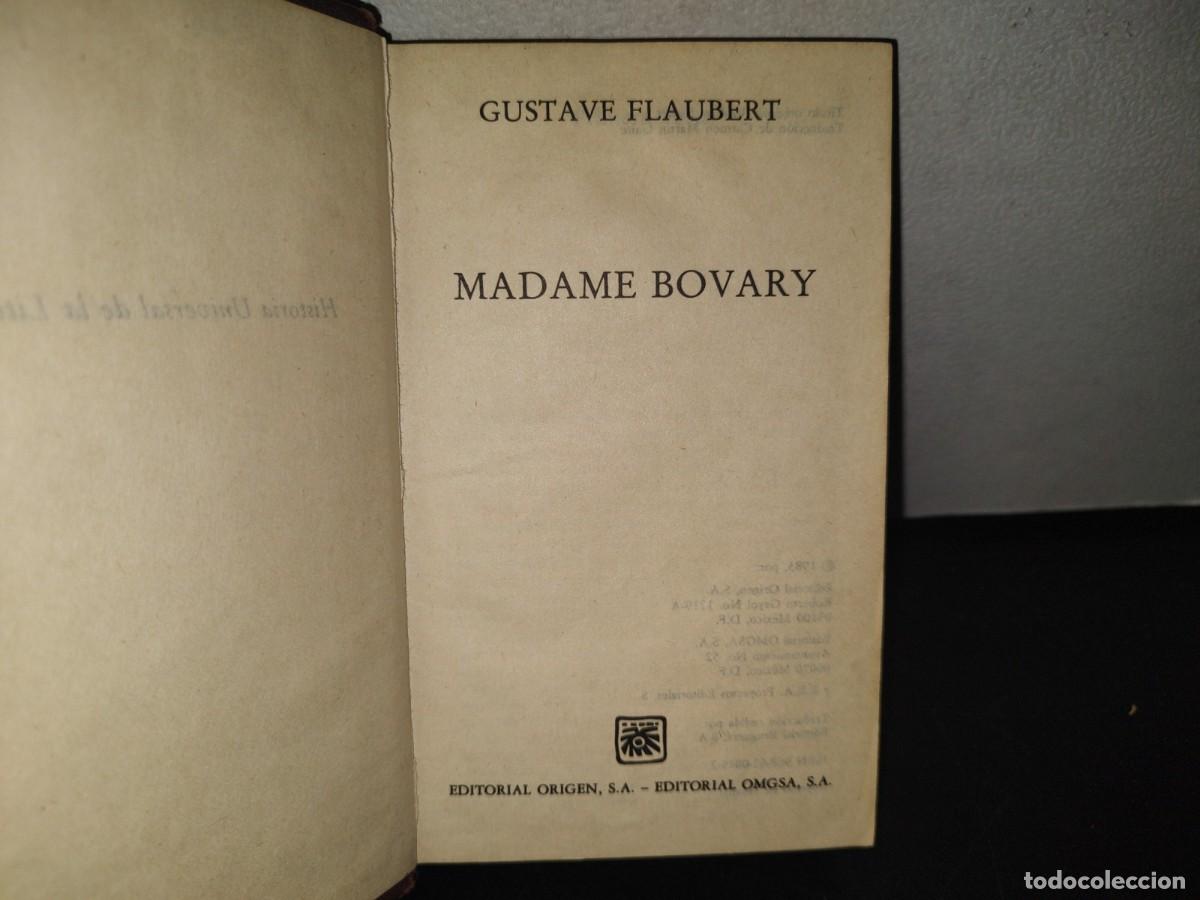 Libros de segunda mano: 98- MADAME BOVARY - GUSTAVE FLAUBERT - 1983 - Foto 3