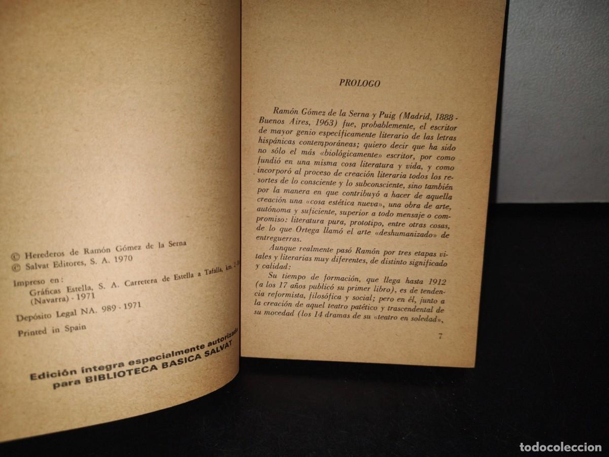 Libros de segunda mano: 98- EL CABALLERO DEL HONGO GRIS - RAM&Oacute;N G&Oacute;MEZ DE LA SERNA - Foto 4
