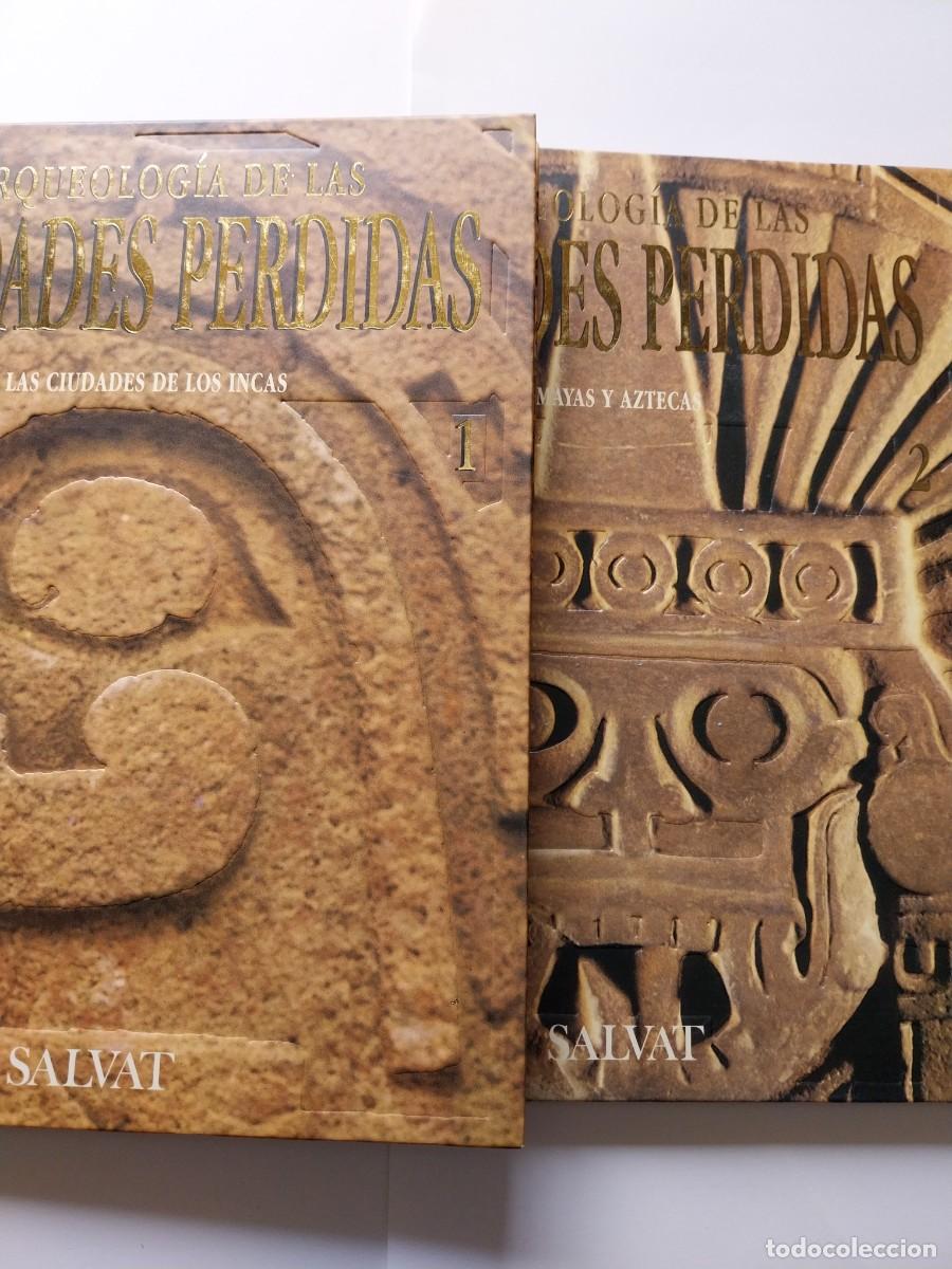 Libros de segunda mano: ARQUEOLOG&Iacute;A DE LAS CIUDADES PERDIDAS. SALVAT. 2 TOMOS - Foto 1