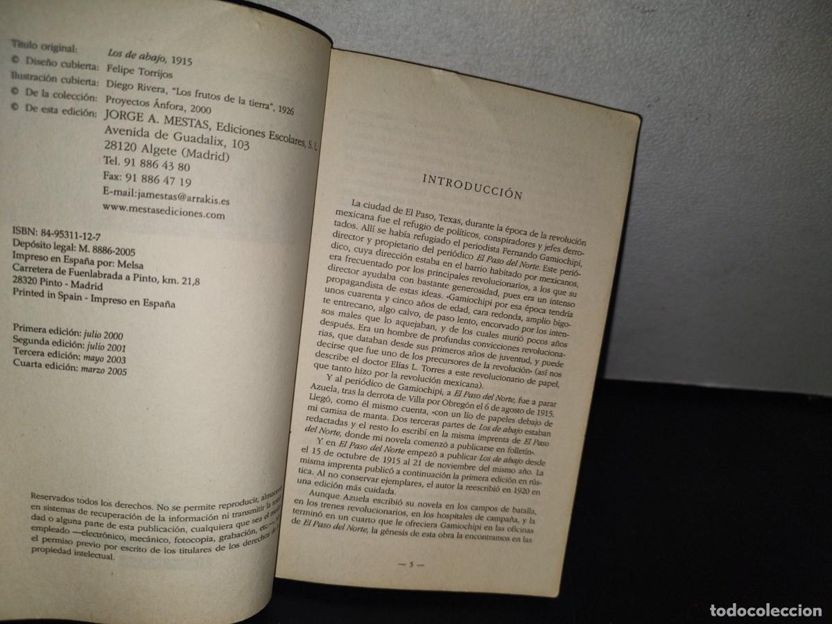 Libros de segunda mano: 98- LOS DE ABAJO - MARIANO AZUELA - Foto 5