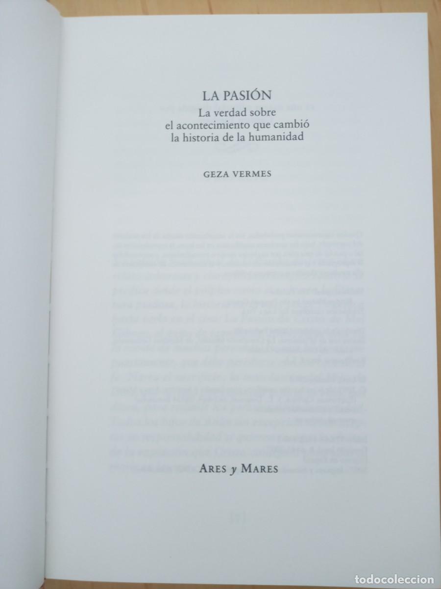 Libros de segunda mano: GEZA VERMES LA PASION - Foto 4