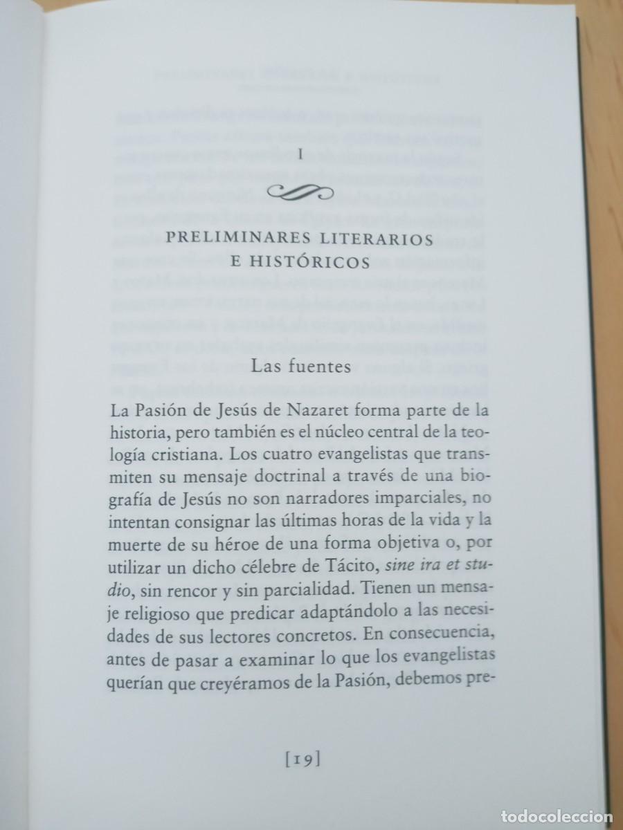 Libros de segunda mano: GEZA VERMES LA PASION - Foto 13