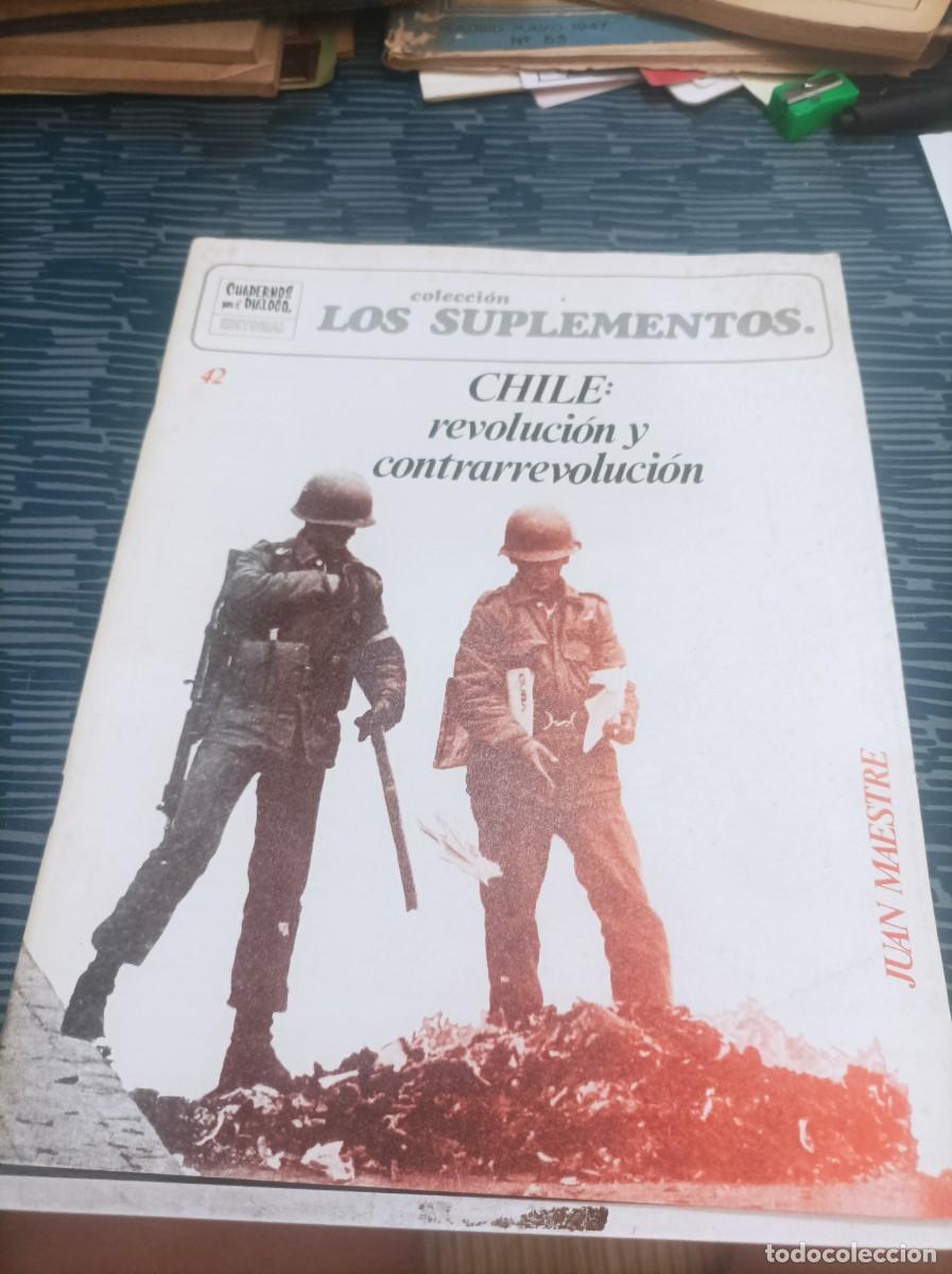 Gebrauchte B&uuml;cher: CHILE: REVOLUCI&Oacute;N Y CONTRARREVOLUCION,JUAN MAESTRE,EDICUSA,MADRID 1973,59 PAG