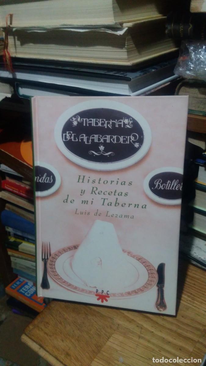 Libros de segunda mano: HISTORIA Y RECETAS DE MI TABERNA, LUIS DE LEZAMA, ED. PPC - Foto 1
