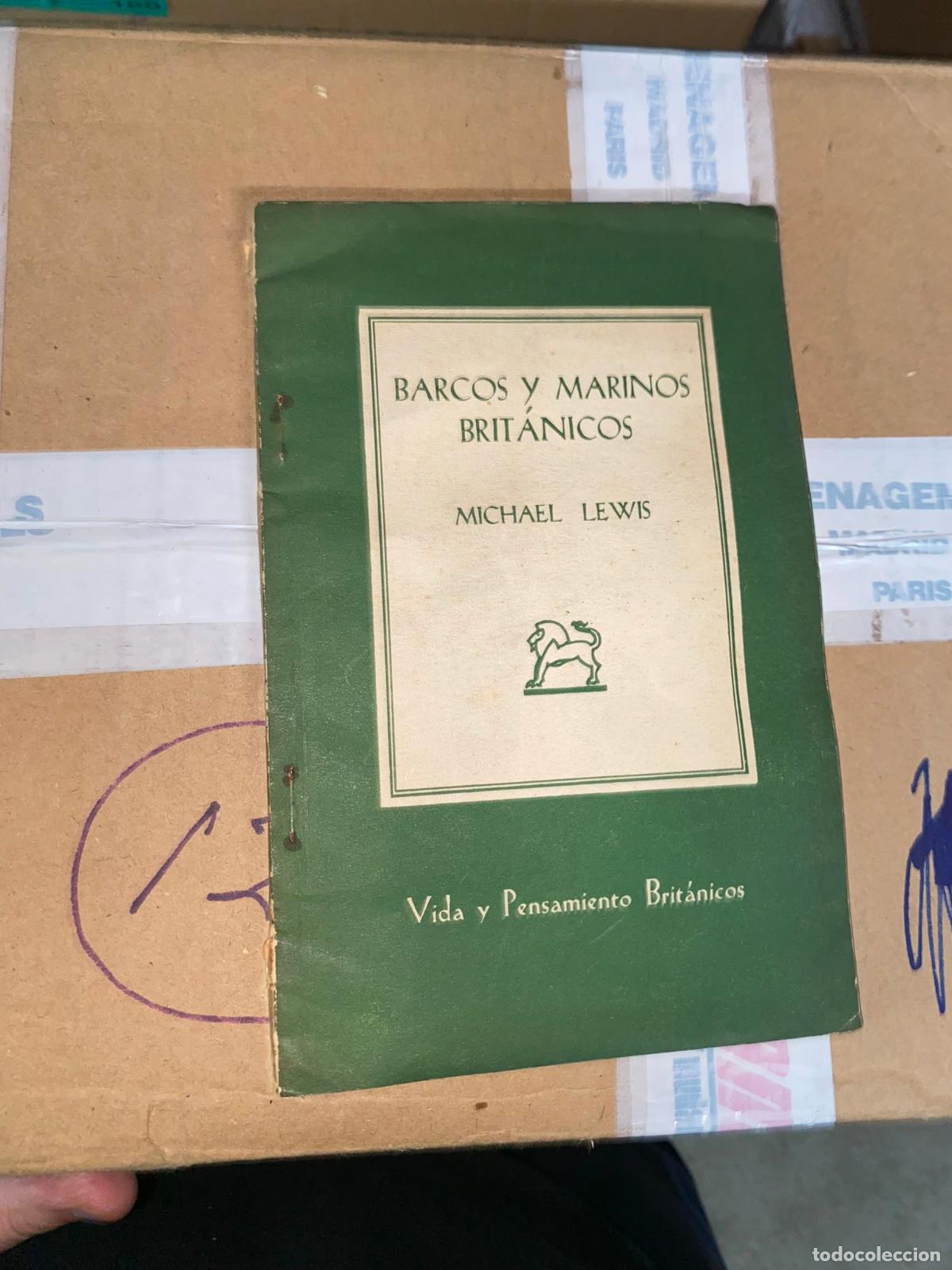 Libros de segunda mano: Barcos Y Marinos Brit&aacute;nicos. Michael Lewis - Foto 1