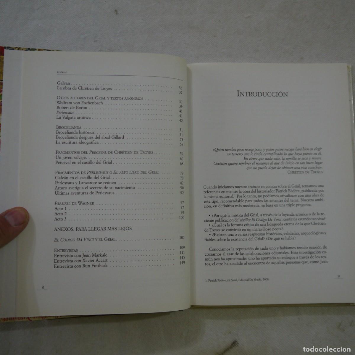 Libros de segunda mano: EL GRIAL. MITOS Y SIMBOLISMOS DE LA B&Uacute;SQUEDA - XAVIER COADIC - DE VECCHI - 2005 - Foto 6