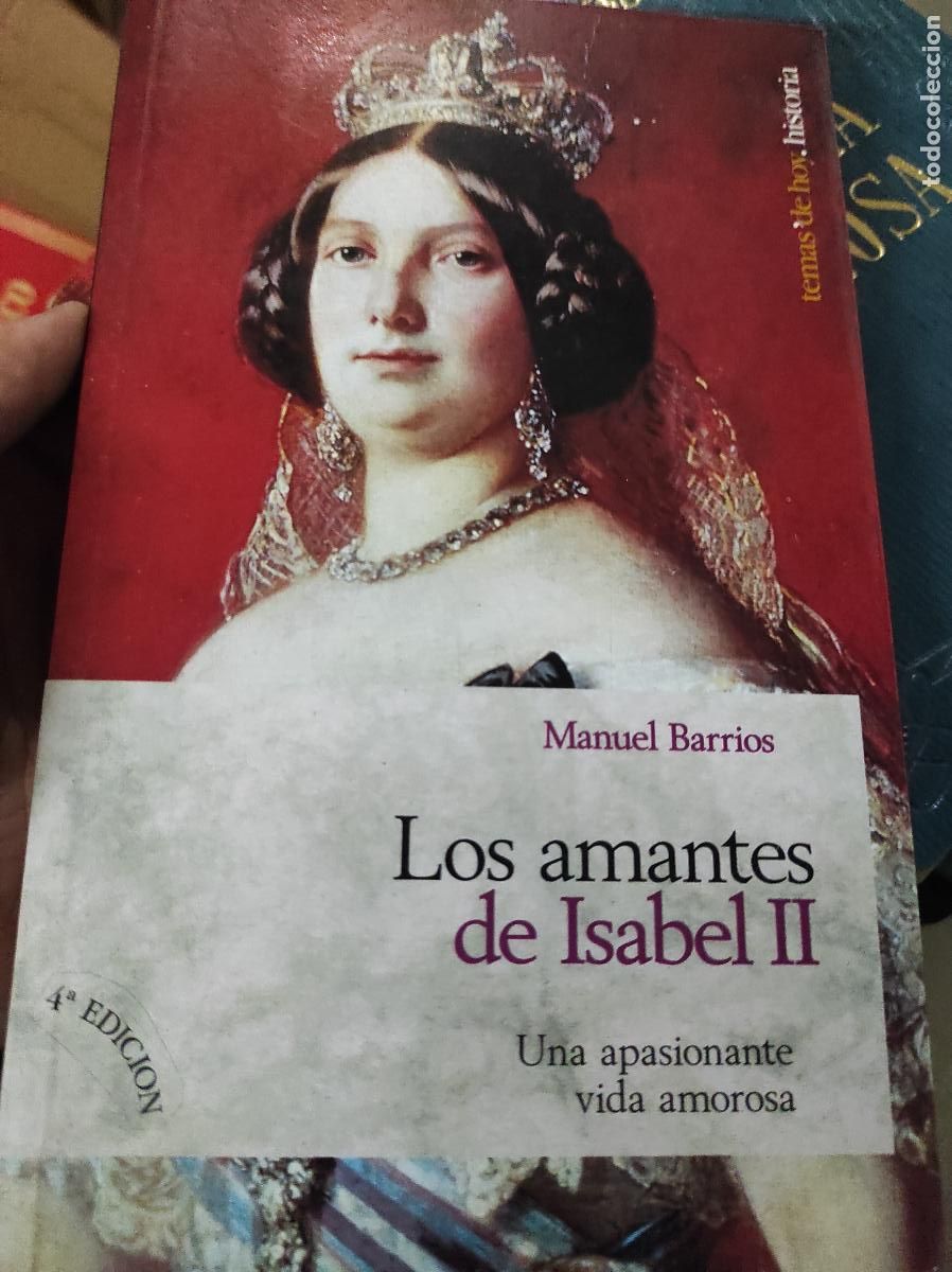 Libros de segunda mano: Los amantes de Isabel II, Manuel Barrios - Foto 1