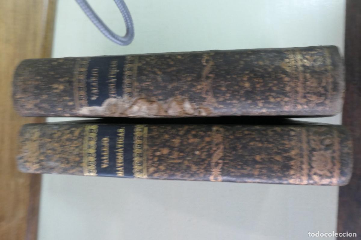 Libros de segunda mano: Dos antiguos libros. Compendio de matematicas, vallejo - Foto 6