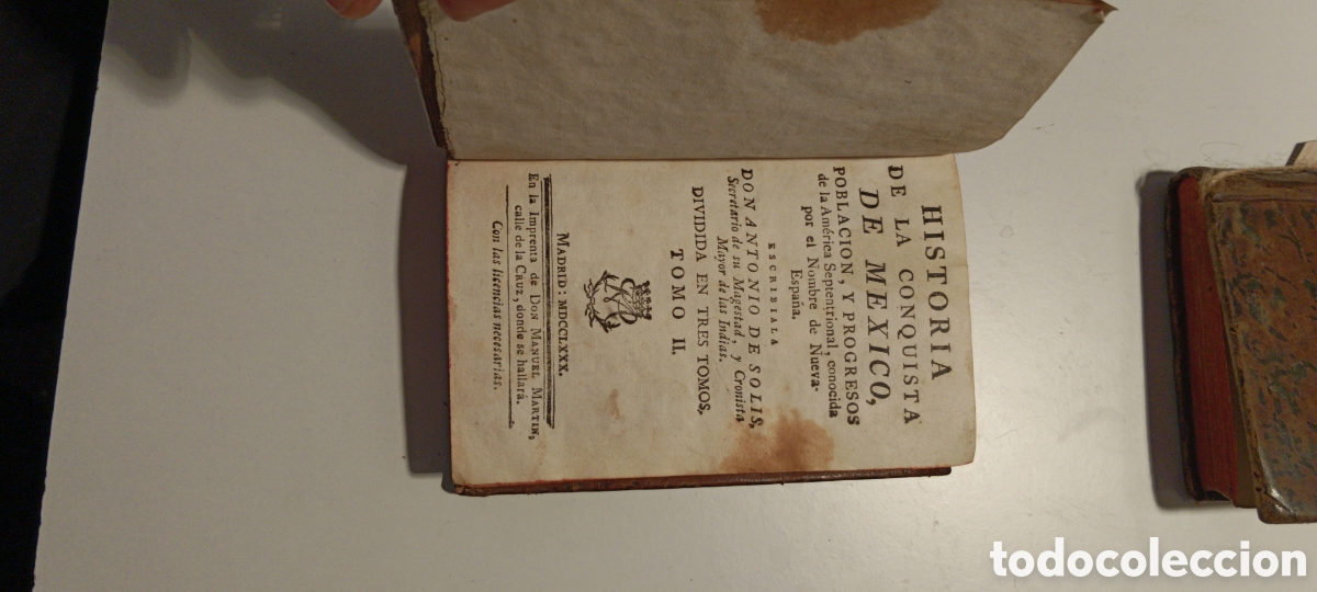Libros de segunda mano: La conquista de M&eacute;xico - Foto 3