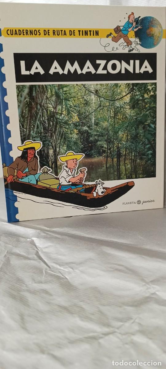 Libros de segunda mano: Cuadernos de ruta de Tintin - La Amazon&iacute;a - Martine Noblet - Foto 1