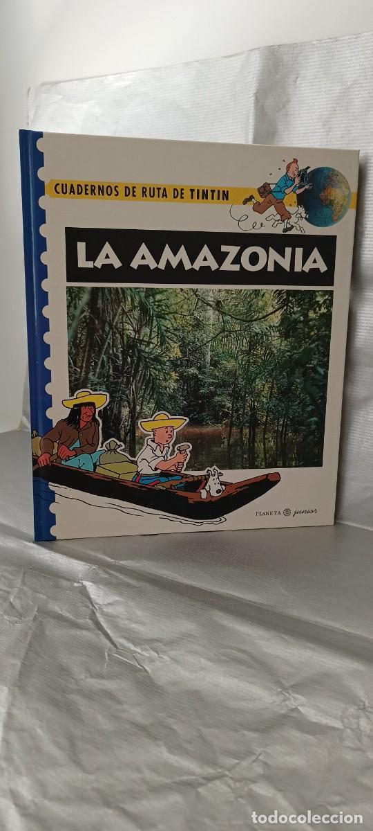 Libros de segunda mano: Cuadernos de ruta de Tintin - La Amazon&iacute;a - Martine Noblet - Foto 2