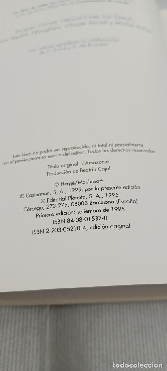 Libros de segunda mano: Cuadernos de ruta de Tintin - La Amazon&iacute;a - Martine Noblet - Foto 7