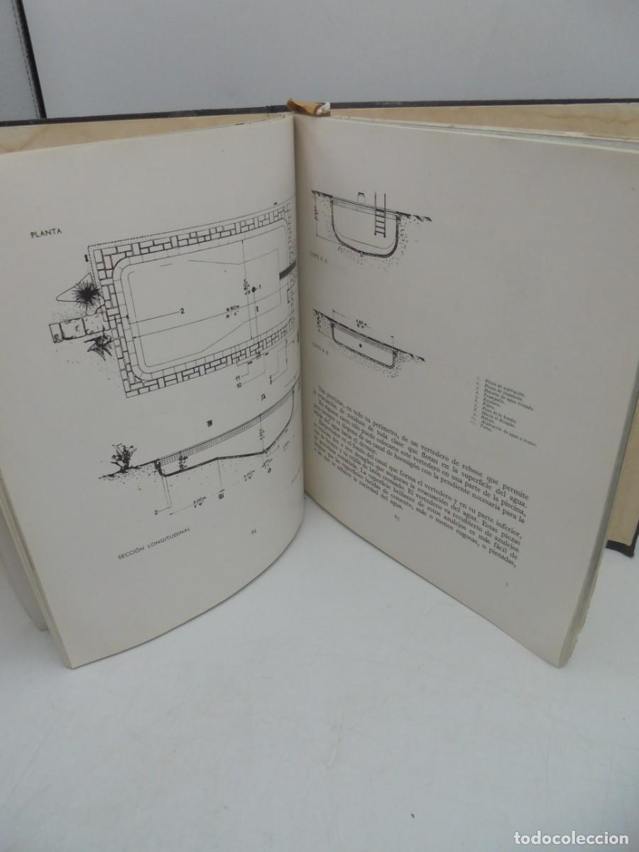 Libros de segunda mano: PISCINAS. EDUARDO OLASAGASTI, ARQUITECTO. 1961. PAGS: 161. - Foto 4