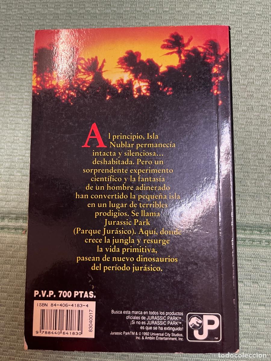 Libros de segunda mano: * NOVELA *  CINE * JURASSIC PARK / MICHAEL CRICHTON - Foto 3