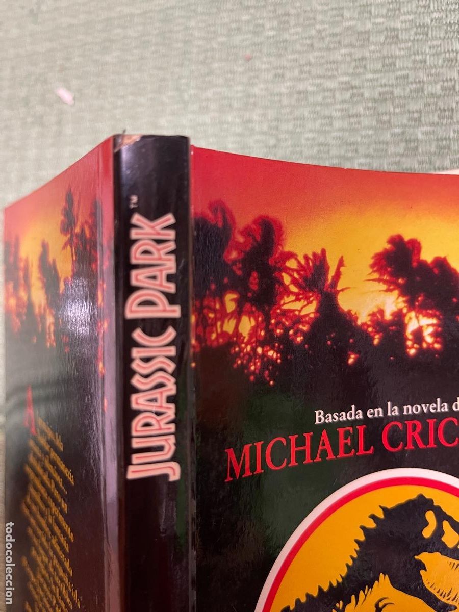 Libros de segunda mano: * NOVELA *  CINE * JURASSIC PARK / MICHAEL CRICHTON - Foto 6