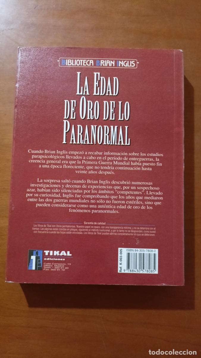 Libros de segunda mano: La edad de oro de lo paranormal - Brian Inglis - Foto 2