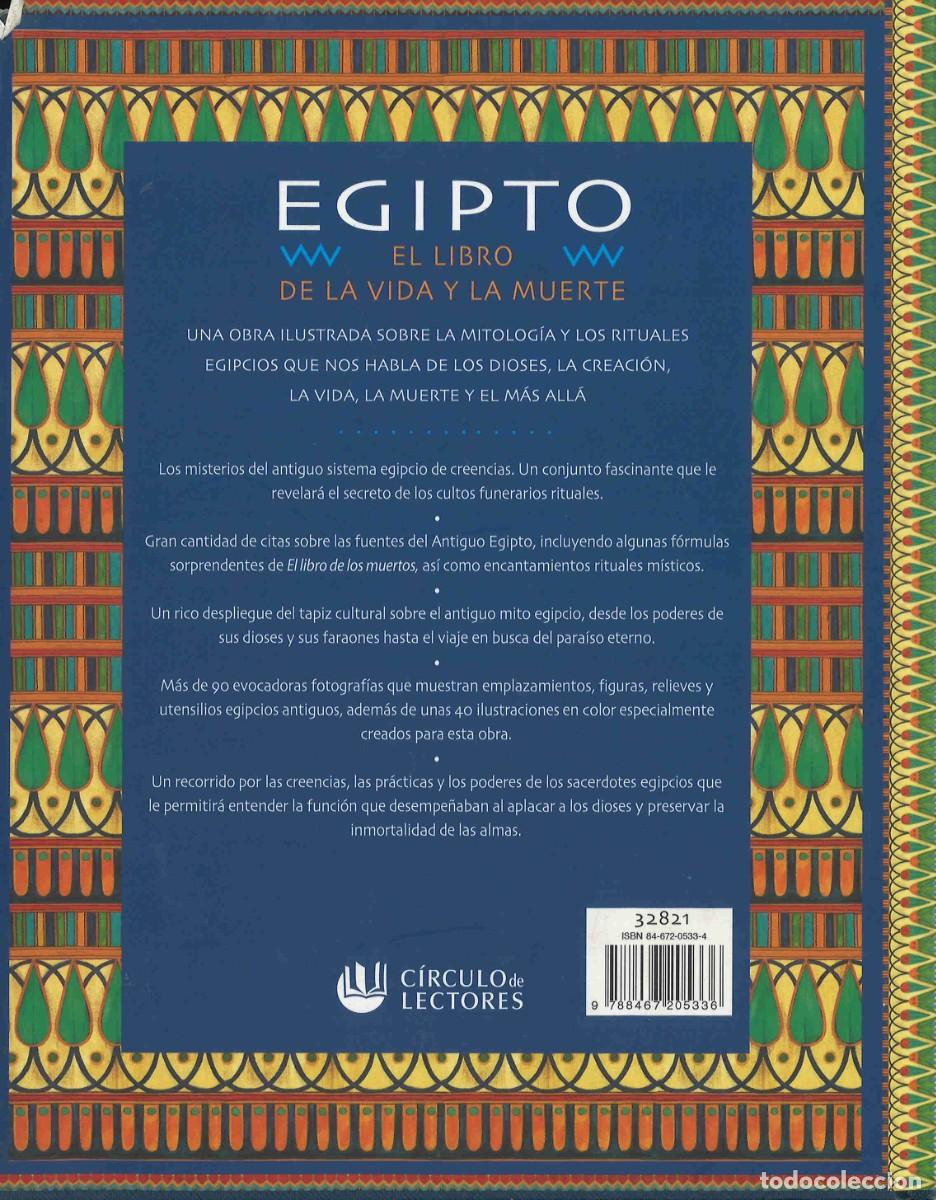 Libros de segunda mano: Egipto. El libro de la vida y la muerte. Joann Fletcher. 2002 - Foto 2