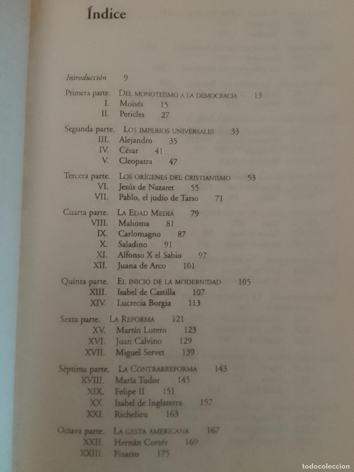 Libros de segunda mano: C&eacute;sar Vidal: Cambiaron la historia (Booket. 2009) - Foto 3