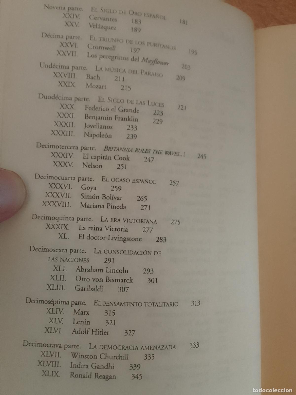 Libros de segunda mano: C&eacute;sar Vidal: Cambiaron la historia (Booket. 2009) - Foto 4