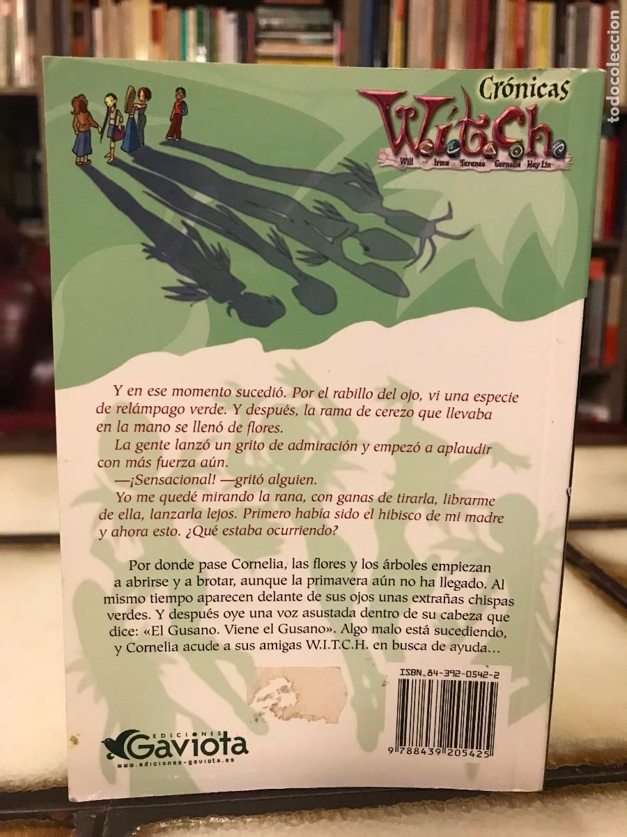 Libros de segunda mano: Magia Verde. Cr&oacute;nicas Witch. PEDIDO M&Iacute;NIMO 5&euro; - Foto 2