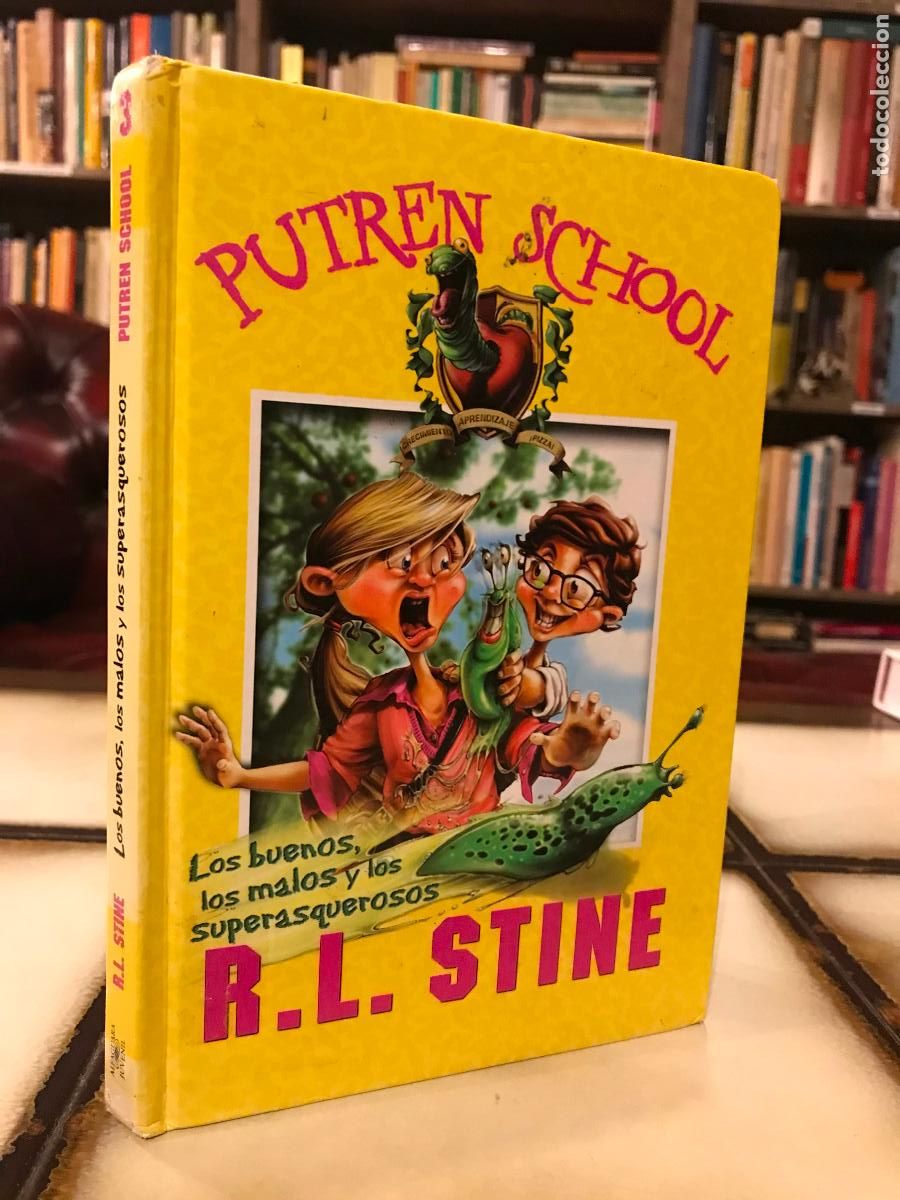 Libros de segunda mano: Putren School. Los buenos, los malos y los superasquerosos. R. L. Stine - Foto 1