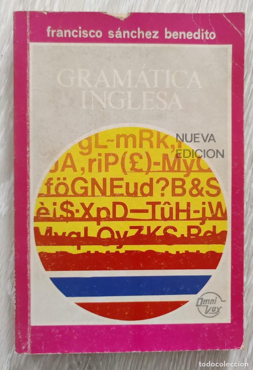Libros de segunda mano: Libro. Gramatica Inglesa. De Francisco Sanchez Benedito. Nueva Edicion. - Foto 1